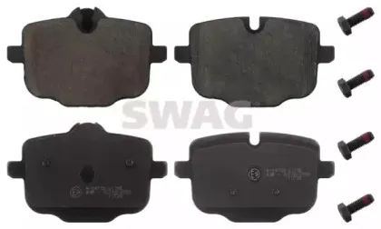 Комплект тормозных колодок, дисковый тормоз SWAG купить